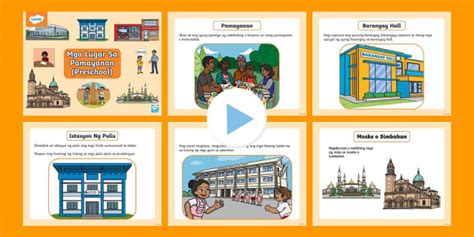 pamayanan drawing|Mga Lugar Sa Pamayanan (Powerpoint) .